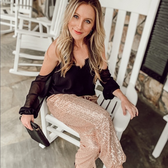 Sequin Pants - Picture 3 of 3